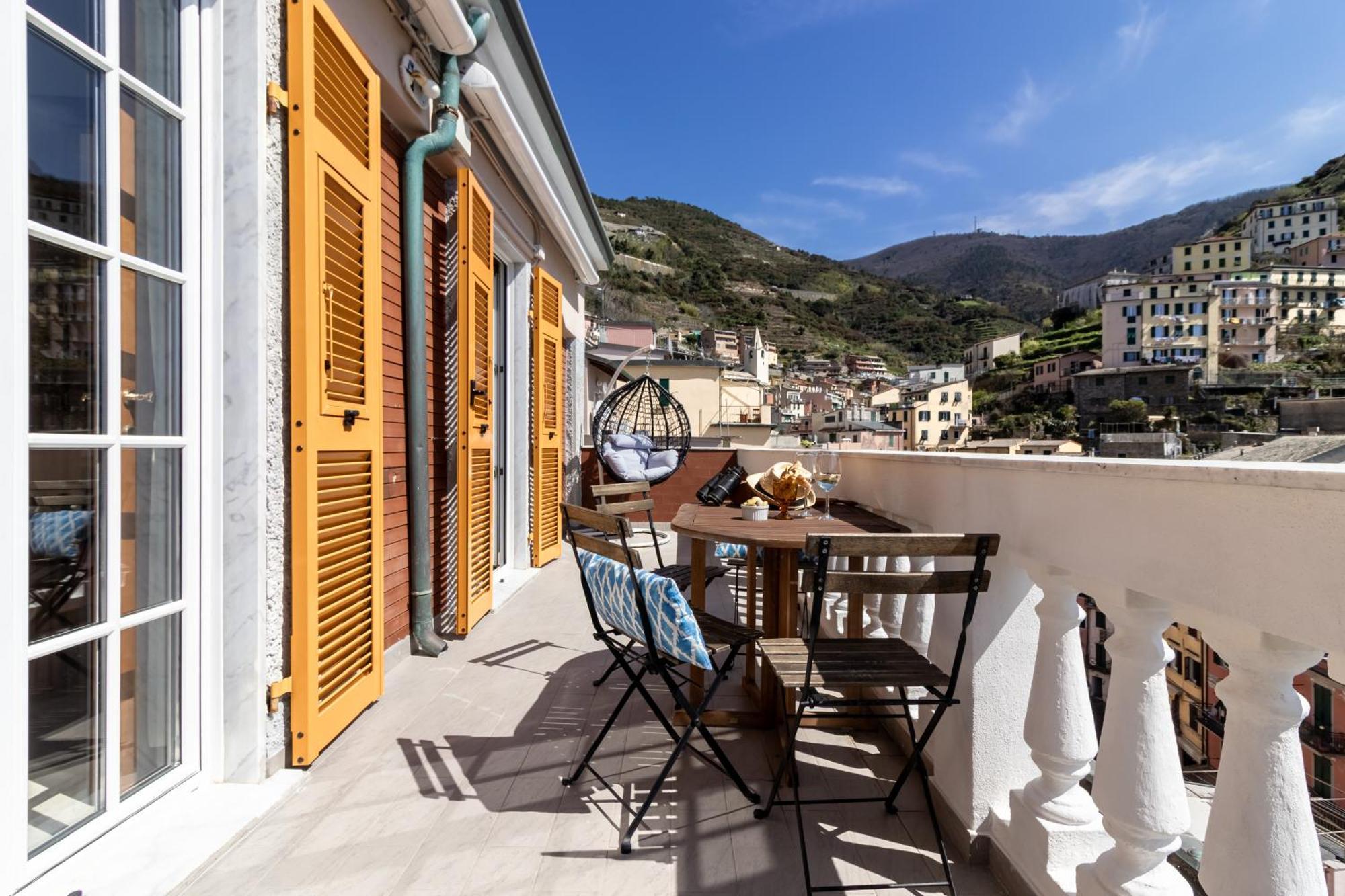 Apartament Giadera Penthouse 5Terreparco Riomaggiore Zewnętrze zdjęcie
