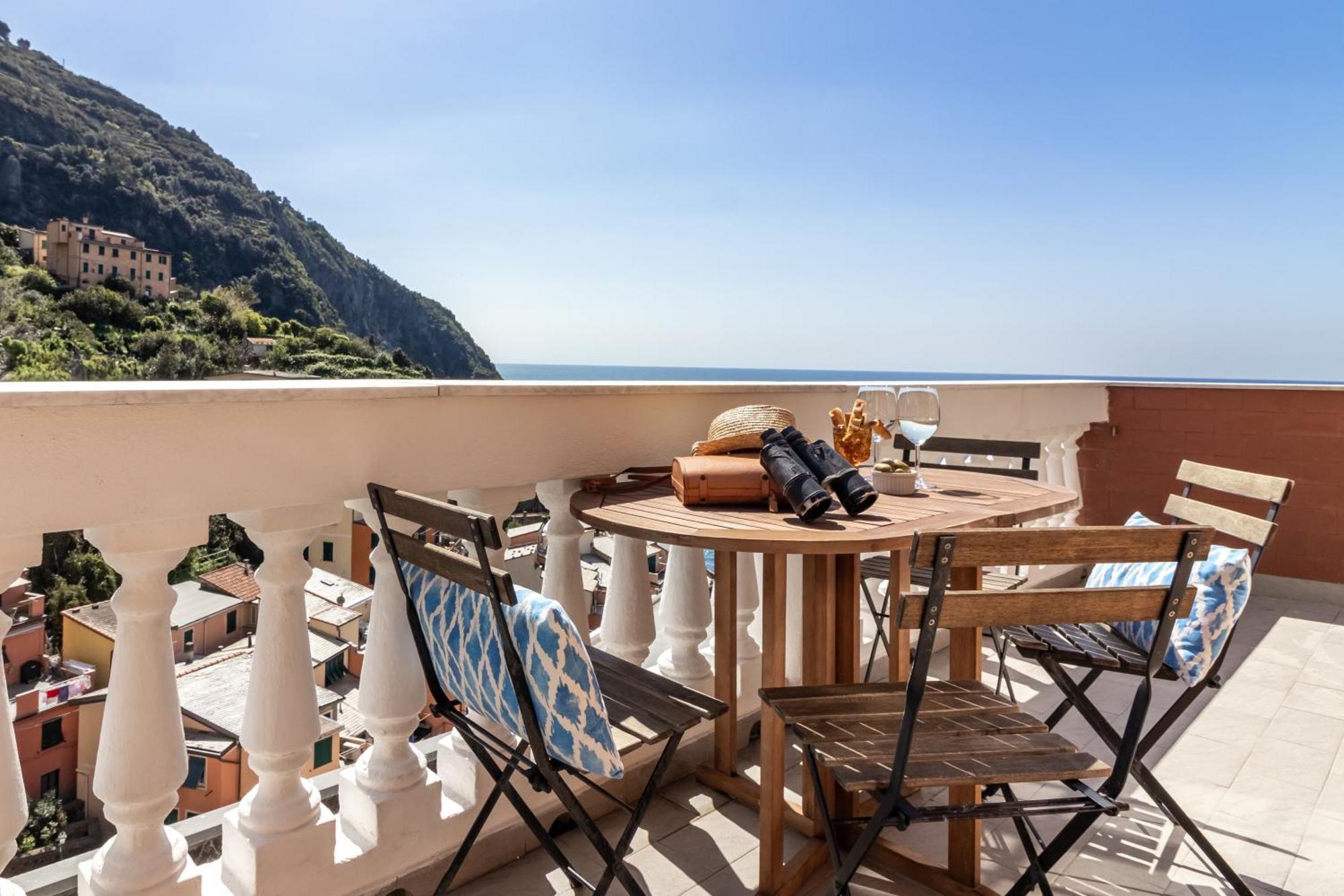 Apartament Giadera Penthouse 5Terreparco Riomaggiore Zewnętrze zdjęcie