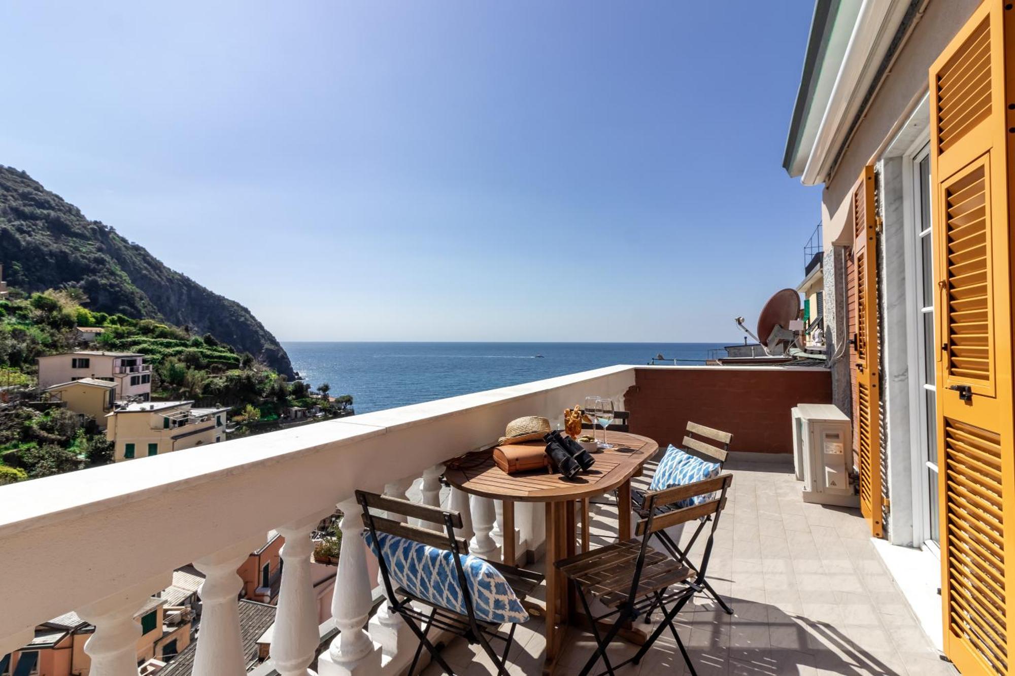 Apartament Giadera Penthouse 5Terreparco Riomaggiore Zewnętrze zdjęcie